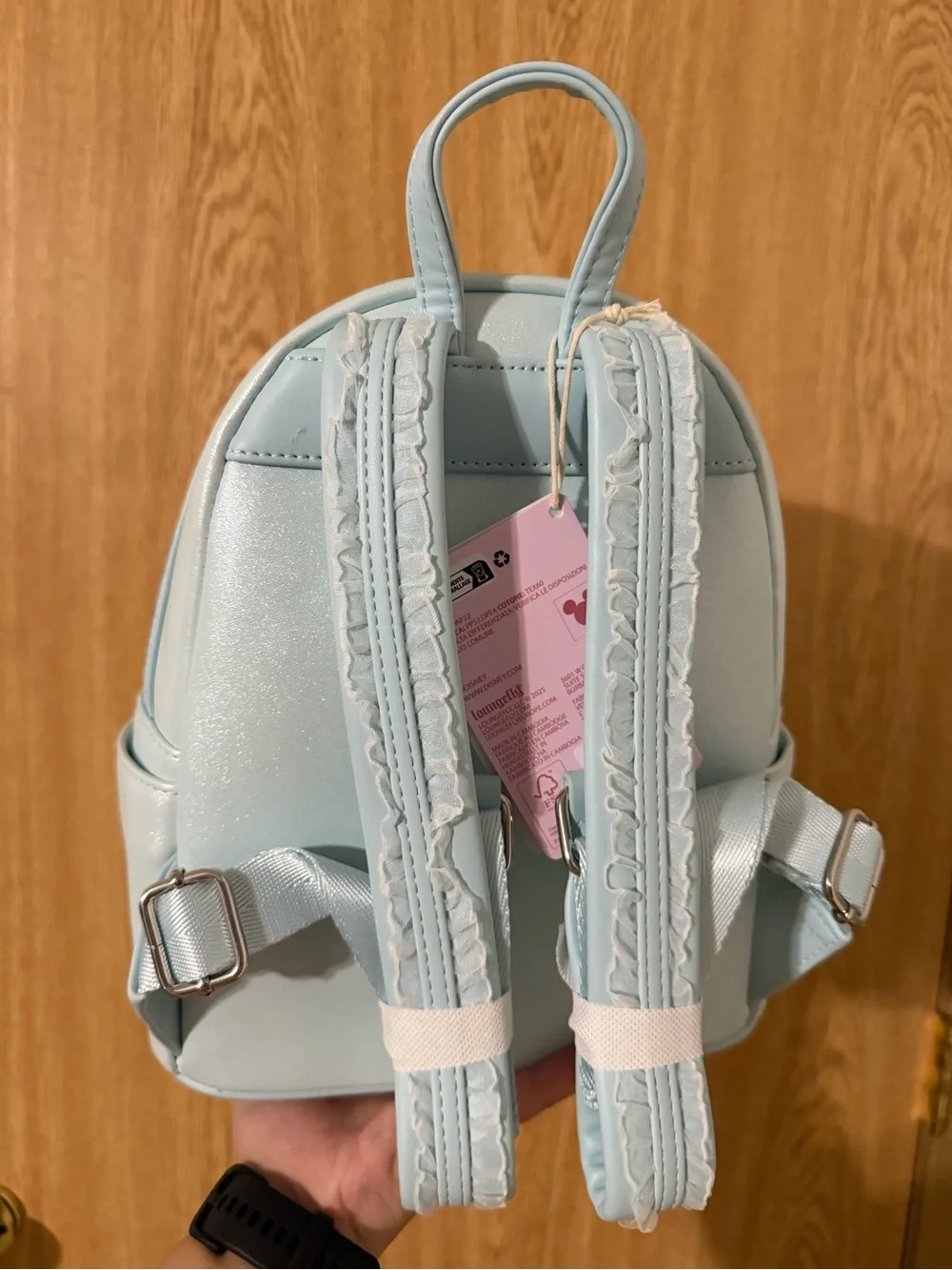 Loungefly Pale Blue Disney Cinderella Backpack